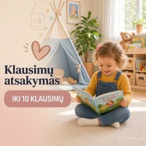 Rūpimų klausimų atsakymas (iki 10 klausimų)